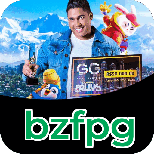 Plataforma bzfpg mostrando interface moderna, jogos certificados e recursos de segurança licenciados
